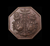 France 1862 Compagnie des Bateaux Imperial Decree 38mm Medal