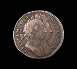 William & Mary 1693 Maundy Threepence - VF