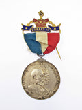 1902 Coronation Castle Cornet Guernsey 39mm Silver Medal