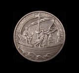 1937 George VI Coronation 35mm Silver Medal - By Pinches