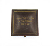 1868 Whitworth Scholarship 57mm Cased Medal - By Wyon