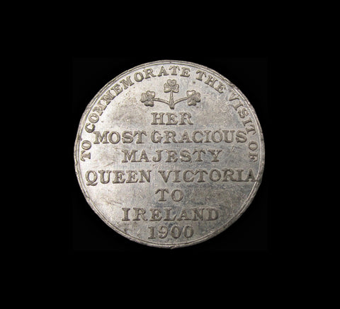 1900 Queen Victoria Visit to Ireland 27mm Medal