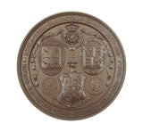 1892 Edward VI Grammar School USA Challenge Medal 76mm - By Lewis