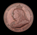 1897 Diamond Jubilee of Victoria 76mm Bronze Medal - By Bowcher