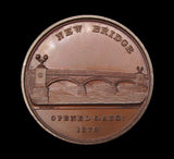 1879 New Bridge Maidstone 41mm Bronze Medal - By Heaton