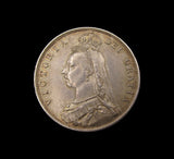 Victoria 1887 Halfcrown - EF