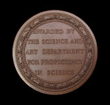 1891 Victoria Department of Science & Art 39mm Bronze Medal - By Wyon