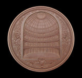 1849 Opening Of The Coal Exchange 89mm Medal - By Wyon