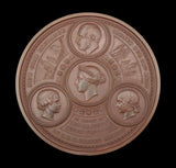 1849 Opening Of The Coal Exchange 89mm Medal - By Wyon