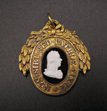 c.1810-1815 Pitt Club Oval Silver Badge