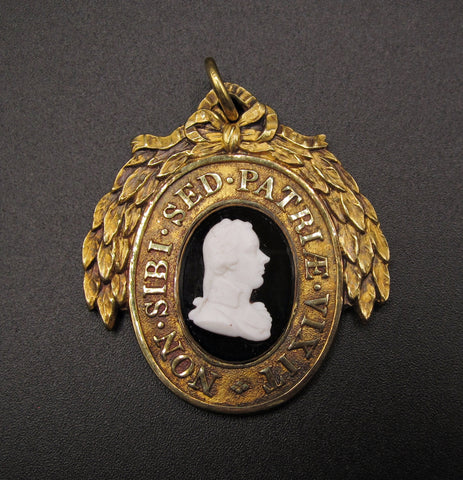 c.1810-1815 Pitt Club Oval Silver Badge