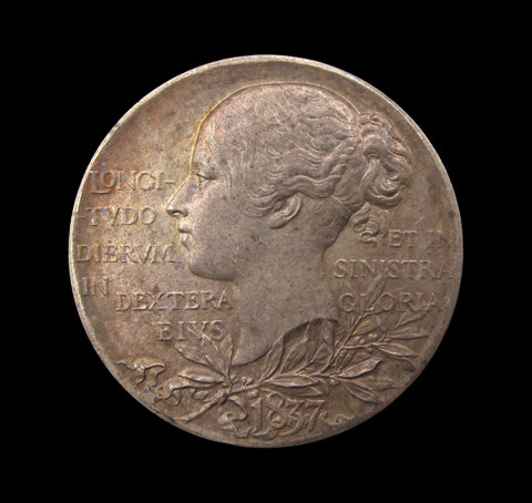 1897 Victoria Diamond Jubilee 26mm Silver Medal - With Envelope