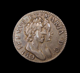 William & Mary 1689 Maundy Threepence - VF