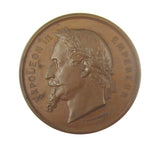 France 1867 Paris Universal Exposition 51mm 'For Services' Medal