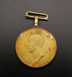 1814 Nottingham Pitt Club 36mm Gilt Silver Medal - By Webb