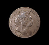 William & Mary 1693 Maundy Twopence - NVF