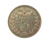Victoria 1839 Threepence - NEF
