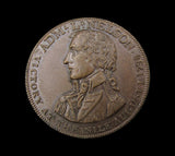 1798 Birmingham One Shilling Token 'Admiral Nelson' - DH4
