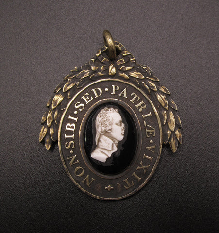 c.1810-1815 Pitt Club Oval Silver Badge