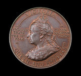 1897 Victoria Jubilee Sunningdale Park 38mm Bronze & WM Medals