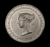 1838 Victoria Coronation 64mm Medal - By Davis
