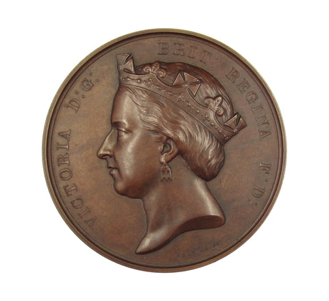 1869 Opening of Blackfriars Bridge & Holborn Viaduct Medal - By Adams