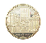 1972 New Stock Exchange Silver Brokers Pass Medal - Cased