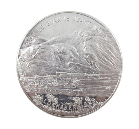 1929 Lochaber Aluminium Ingots 45mm Medal