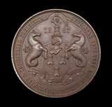 1887 Newcastle Mining & Industrial Exhibition 51mm Bronze Medal