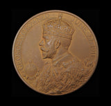 1911 George V Coronation 51mm Bronze Medal - Cased