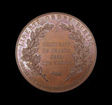 France 1830 Louis Philippe I Accession 59mm Medal - By Michaut