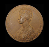 1911 George V Coronation 51mm Bronze Medal - Cased
