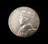 1937 George VI Silver Jubilee Royal Mint 32mm Silver Medal - Boxed