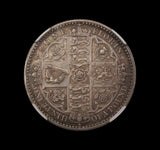 Victoria 1849 Godless Florin - NGC MS62