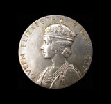 1937 George VI Silver Jubilee Royal Mint 32mm Silver Medal - Boxed