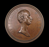 1806 Death Of William Pitt 54mm Medal - By Halliday