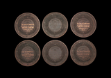 1907-1913 Set of 12 x Silver & Bronze Royal Agricultural Society of England 55mm Medals