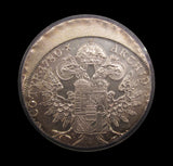 Austria 1780 Maria Theresia Restrike Thaler - Struck Off Center - PCGS MS65