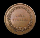 1806 Death Of William Pitt 54mm Medal - By Halliday
