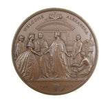 1863 Alexandra Of Denmark Entry Into London 77mm Medal - Cased
