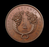 c.1830 Liverpool Botanic Garden Charles Linnaeus 51mm Medal