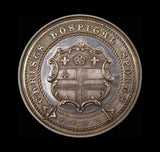 1911 Christ's Hospital Sports 45mm Silver Medal - Cased