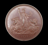 1854 William Wyon Art Union Of London 56mm Medal - By Wyon