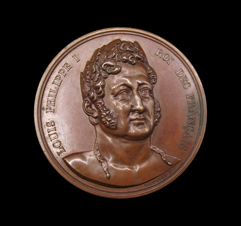 Belgium 1832 Louis Philippe Liberation of Antwerp 51mm Medal - By Bauchery
