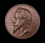 France 1850 Commission on Unsanitary Housing 51mm Medal - By Oudine