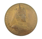 1902 Edward VII Coronation 55mm Bronze Medal - With Envelope