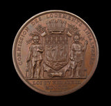 France 1850 Commission on Unsanitary Housing 51mm Medal - By Oudine