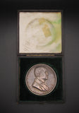 1868 Richard Westmacott Art Union Of London 55mm Silver Medal - By Wyon