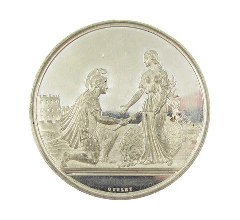 1856 Treaty Of Paris 51mm Cased Medal - By Ottley