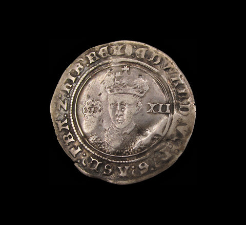 Edward VI 1551-1553 Shilling - mm Tun